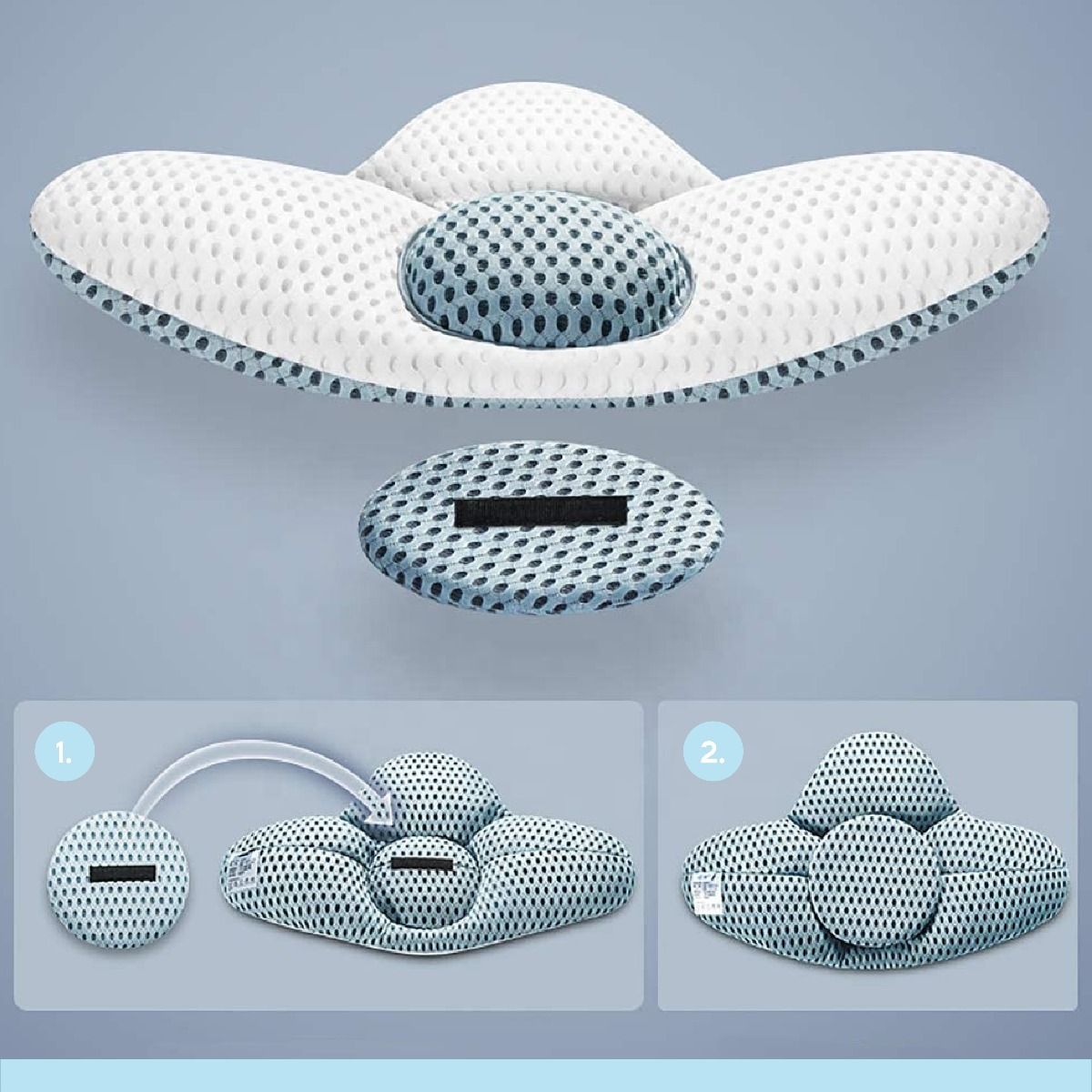 Konbanwa pillow - Back Support Pillow - Deluxe rugkussen