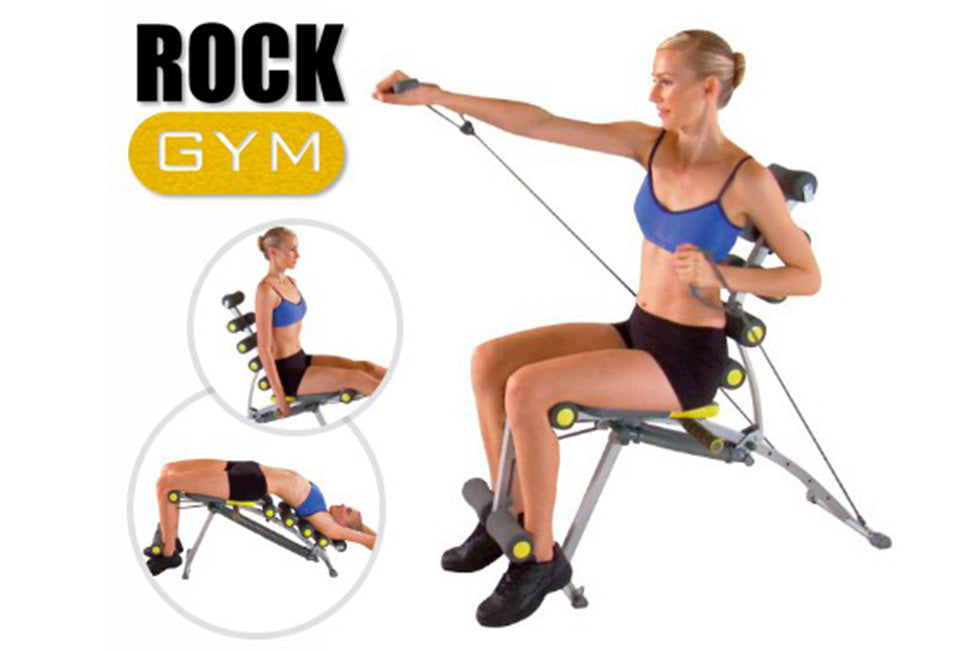 Rock Gym - 6-in-1 Fitnessbank