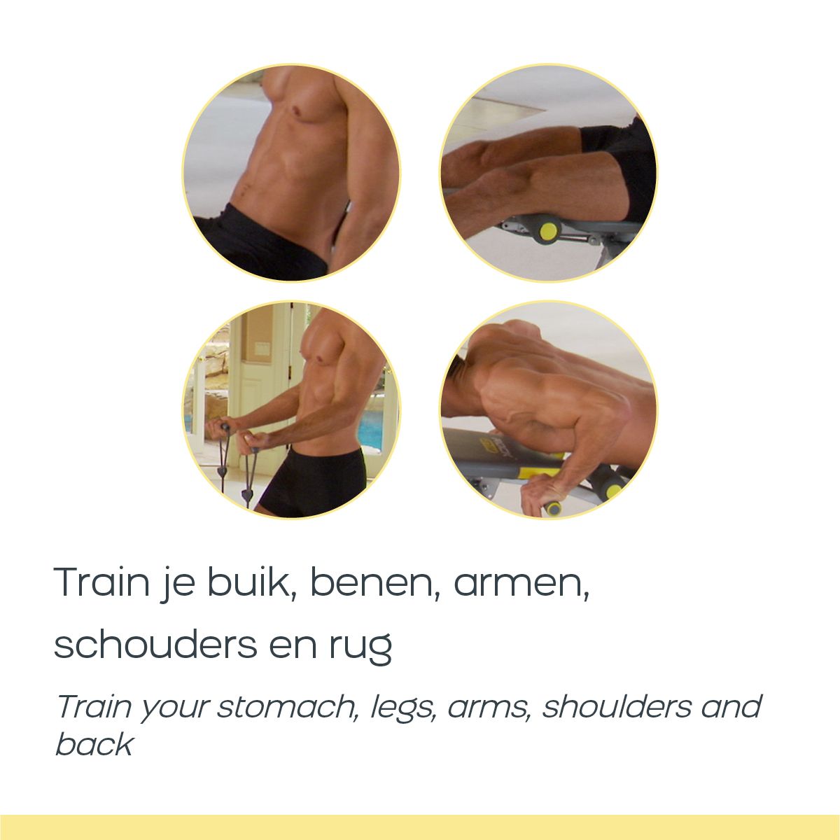 Rock Gym - 6-in-1 Fitnessbank