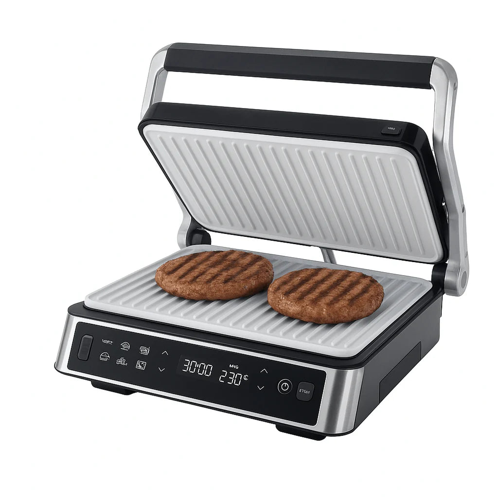 Multifunctionele Genius Chef contactgrill -  10 programma's