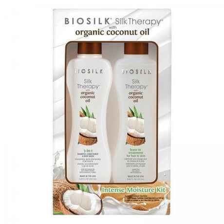 KIT BIOSILK - ORGANIC COCONUT OIL - belteleachat