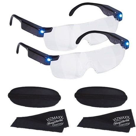 VIZMAXX MAGNIBRITE GLASSES X2 - belteleachat